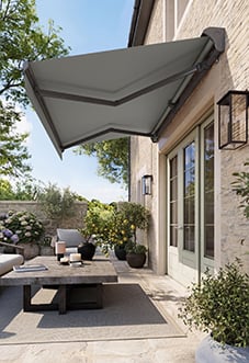 Solis, Light Grey - Open Cassette Awning